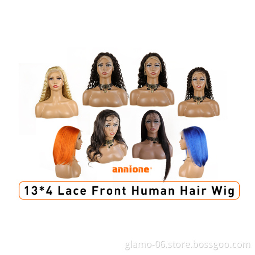 Direct Hair Product Factory Wholesale Price Unprocessed Lace Frontal Wig Virgin Full Lace Wigs